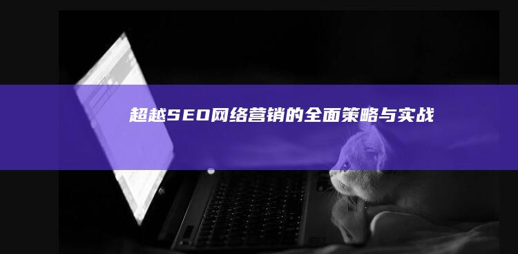 超越SEO：网络营销的全面策略与实战